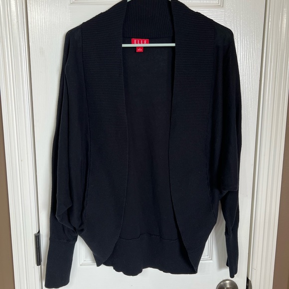 Elle Sweaters - Elle Brand Black Cardigan Size Small